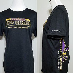 Brooks 2013 New Orleans Rock 'n' Roll Marathon L Womens T Shirt